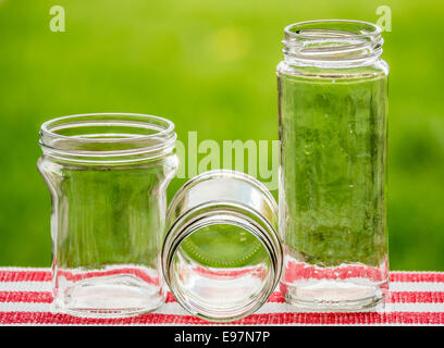 Glasgläser Stockfoto