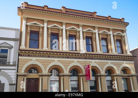 Beispiel der Kolonialarchitektur in Launceston, Tasmanien, Australien Stockfoto