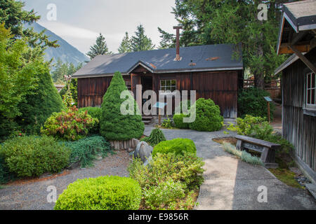 Nikkei Internierung Memorial Centre, New Denver Slocan Valley, West Kootenay, Britisch-Kolumbien, Kanada Stockfoto