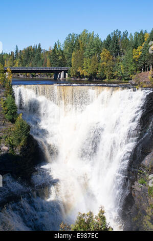 Kakabeka Falls, Wasserfall auf dem Kaministiquia River, Ontario, Kanada Stockfoto