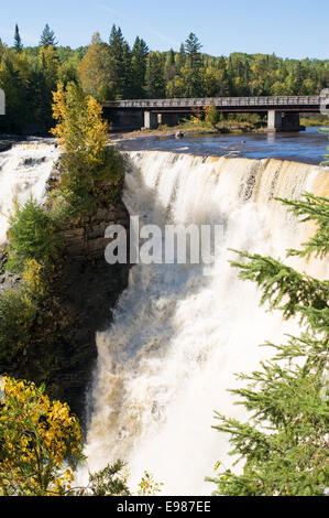 Kakabeka Falls, Wasserfall auf dem Kaministiquia River, Ontario, Kanada Stockfoto