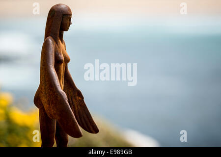 Sydney, Australien. 22. Oktober 2014. Skulptur am Ende der Landzunge südlich Bondi während 2014 Skulpturen von der Meer-Ausstellung in Bondi, Sydney. Bildnachweis: MediaServicesAP/Alamy Live-Nachrichten Stockfoto