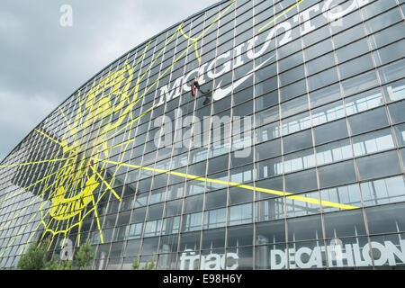 La Defense,Paris,Frankreich,Französisch,Skyline,modern,Architektur,Gebäude,Design,in,diesem,Business Sektor,Zone,der,Stadt,Hauptstadt Stockfoto