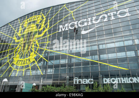 La Defense,Paris,Frankreich,Französisch,Skyline,modern,Architektur,Gebäude,Design,in,diesem,Business Sektor,Zone,der,Stadt,Hauptstadt Stockfoto