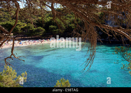 Cala Macarella, Menorca, Balearen, Spanien Stockfoto