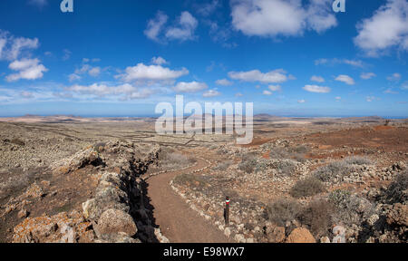 Fuerteventura - Weitwanderweg GR 131 Stockfoto