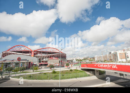 Estádio tun Sport Lisboa e Benfica (Estádio da Luz) Stockfoto