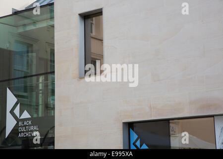 Black Cultural Archives, das erste Black Heritage Centre Großbritanniens in Brixton, London. Eröffnet im Juli 2014 Stockfoto