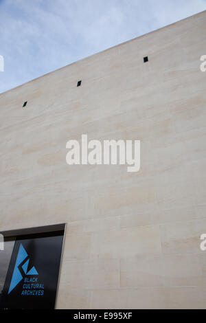 Black Cultural Archives, das erste Black Heritage Centre Großbritanniens in Brixton, London. Eröffnet im Juli 2014 Stockfoto