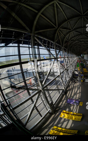 Innenraum des Kansai International Airport in Osaka, Japan. Stockfoto