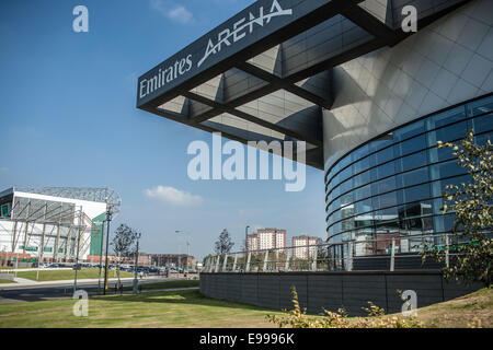 Beeindruckende Strukturen im Herzen der Parkhead und die Commonwealth Games 2014 Stockfoto