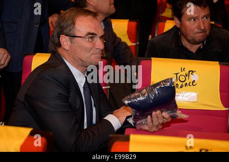 Paris, Frankreich. 22. Oktober 2014. Die Präsentation und Einführung der Tour de France Radsport Tour 2015. Bernard Hinault Credit: Aktion Plus Sport/Alamy Live-Nachrichten Stockfoto