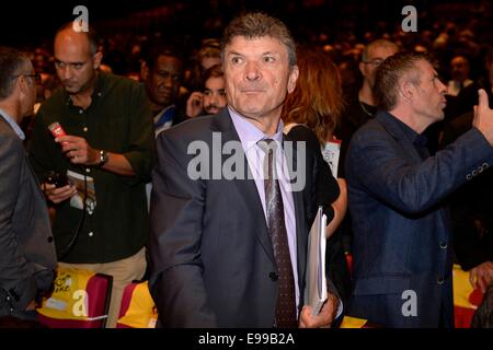 Paris, Frankreich. 22. Oktober 2014. Die Präsentation und Einführung der Tour de France Radsport Tour 2015. Bernard Thevenet Credit: Aktion Plus Sport/Alamy Live-Nachrichten Stockfoto