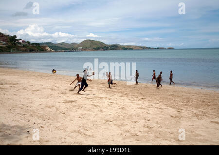 Ela Beach ist der schönste und sicherste Strand im Bereich Port Moresby, Papua-Neu-Guinea. Stockfoto