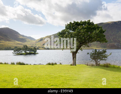 Blick über Crummock Wasser im Lake District Stockfoto