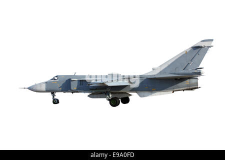 Su-24 Fencer auf Start Stockfoto