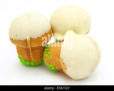 Shortbread mit Kondensmilch pilzförmigen Stockfoto