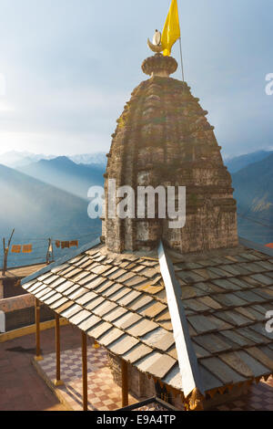 Bhimakali Tempel Gebirge Landschaft V Stockfoto