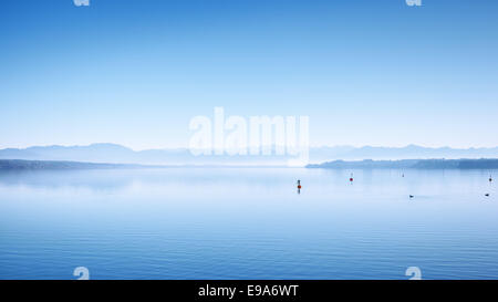 Starnberger See in Deutschland Stockfoto