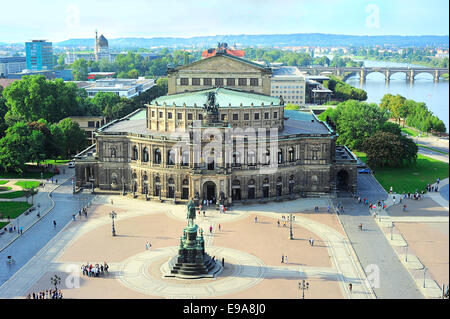 Semperoper Stockfoto