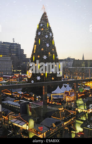 Weihnachtsmarkt, Dortmund, Deutschland Stockfoto