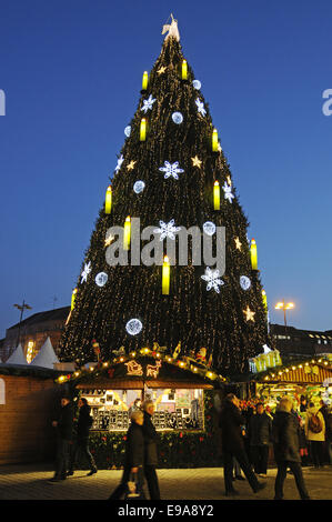 Weihnachtsmarkt, Dortmund, Deutschland Stockfoto