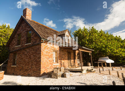 Leuchtturm Halter Haus Bill Baggs Stockfoto