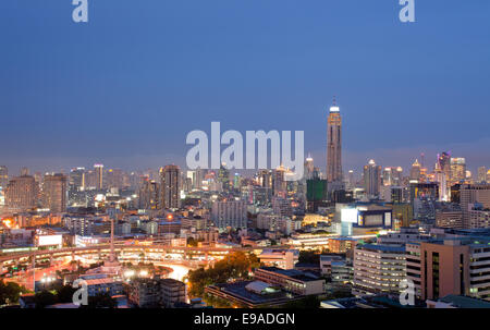 Bangkok-Skylines Gebäude Stockfoto