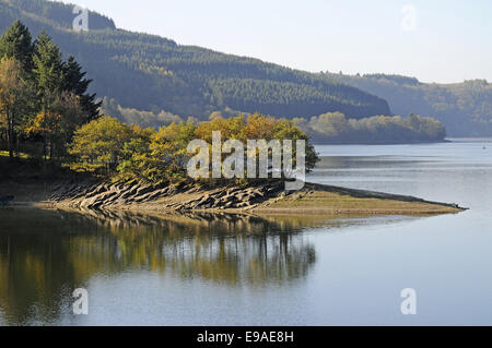 Reservoir, Esch Sur Sure, Luxemburg Stockfoto