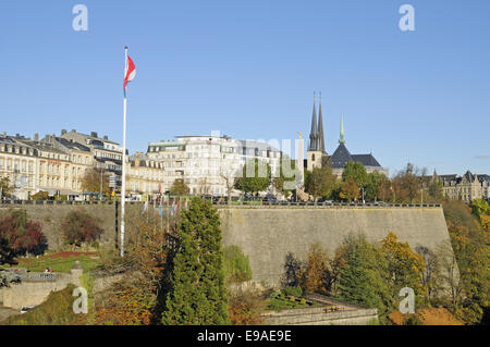 Place de Constitution, quadratisch, Luxemburg Stockfoto