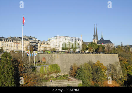 Place de Constitution, quadratisch, Luxemburg Stockfoto