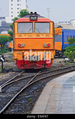 Diesel locomotive Zug Stockfoto