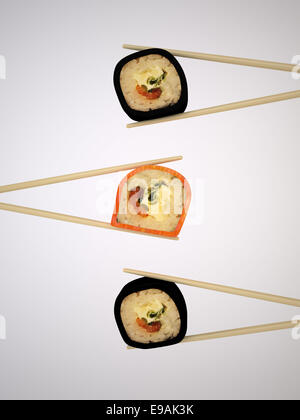 Japanisches Sushi Stockfoto