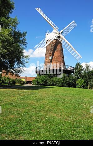 Grüns Windmühle und Wissenschaft-Center im Stadtteil Sneinton, Nottingham, Nottinghamshire, England, Vereinigtes Königreich, West-Europa. Stockfoto