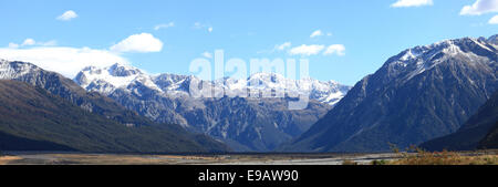 Arthurs pass Nationalpark Neuseeland Stockfoto