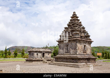 Dieng Tempel Arjuna komplexe Indonesien Stockfoto