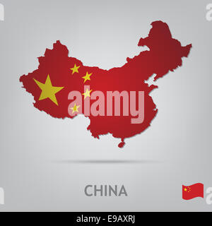 Land china Stockfoto