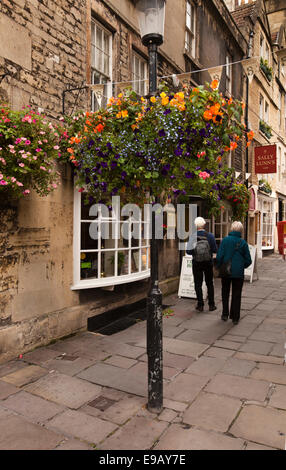 Großbritannien, England, Wiltshire, Bad, North Parade, Gasse, Sally Lunn-Tee-shop Stockfoto