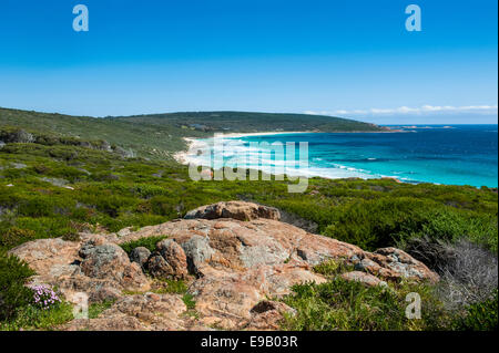 White Sand Strand und türkis Wasser, in der Nähe von Margaret River, Western Australia Stockfoto