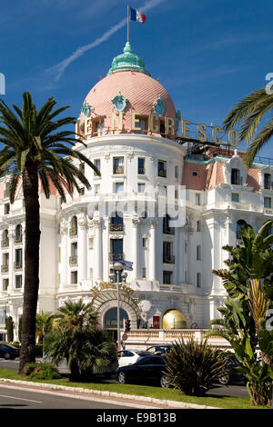 Hotel Negresco in Nizza, Provence-Alpes-Côte d ' Azur, Frankreich Stockfoto