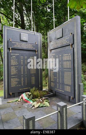 Ehrentafel für die 51. Highland division Stockfoto