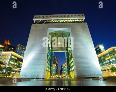 Dubai Dubai International Financial Center Gebäude Stockfoto