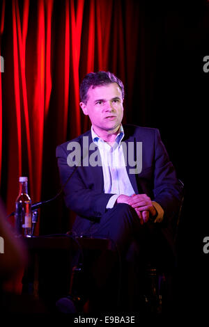 Oliver Kamm beim Soho Literary Festival Stockfoto