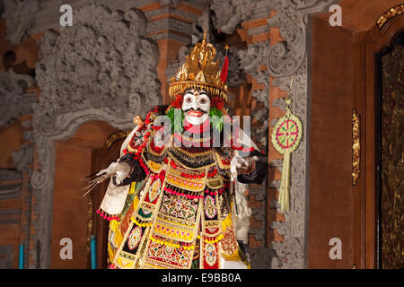 [Jauk Tanz], traditionelle balinesische [Maskentanz], [Ubud Palast], Bali, Indonesien Stockfoto