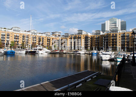 St Katherine's Dock, London, UK. Stockfoto