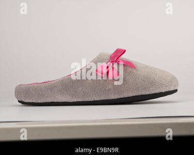 Gray's Frau slipper Stockfoto