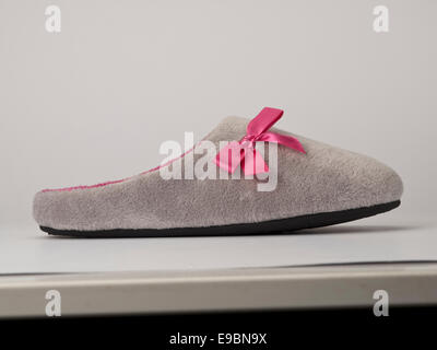 Gray's Frau slipper Stockfoto