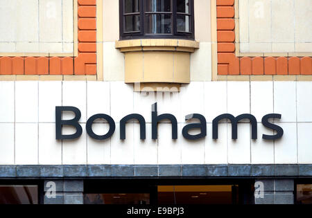 London, England, Vereinigtes Königreich. Bonhams Auktion Haus 101 New Bond Street Stockfoto