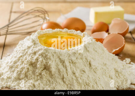Backzutaten Stockfoto
