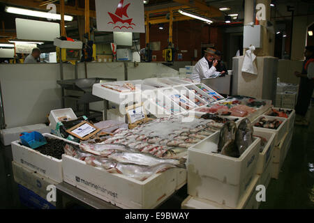Billingsgate Fischmarkt Stockfoto
